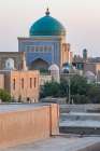 Khiva, Xorazm Region, Uzbekistan, Central Asia. Dome on the Islam Khodja Madrasa. Art Print